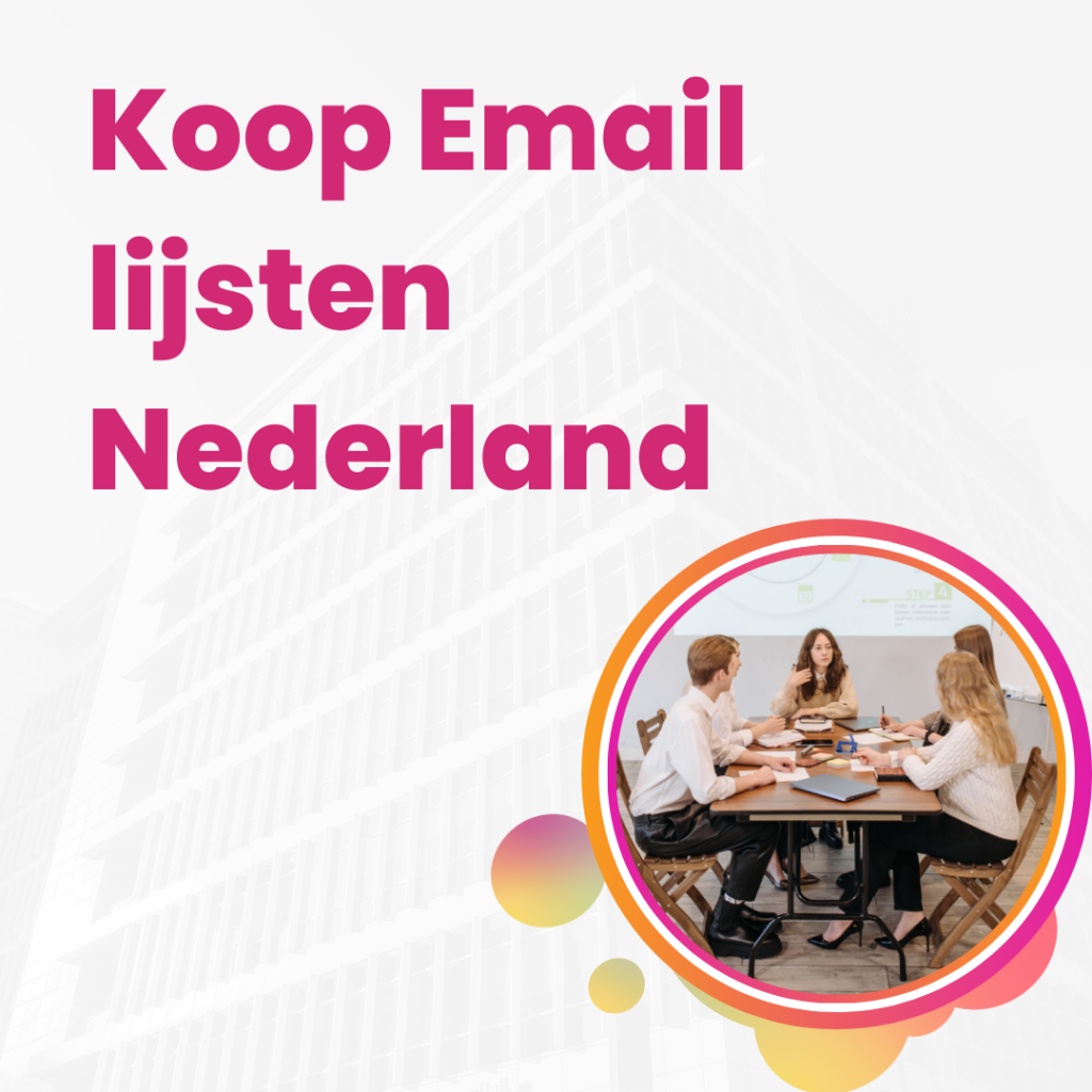 Koop Email lijsten Nederland