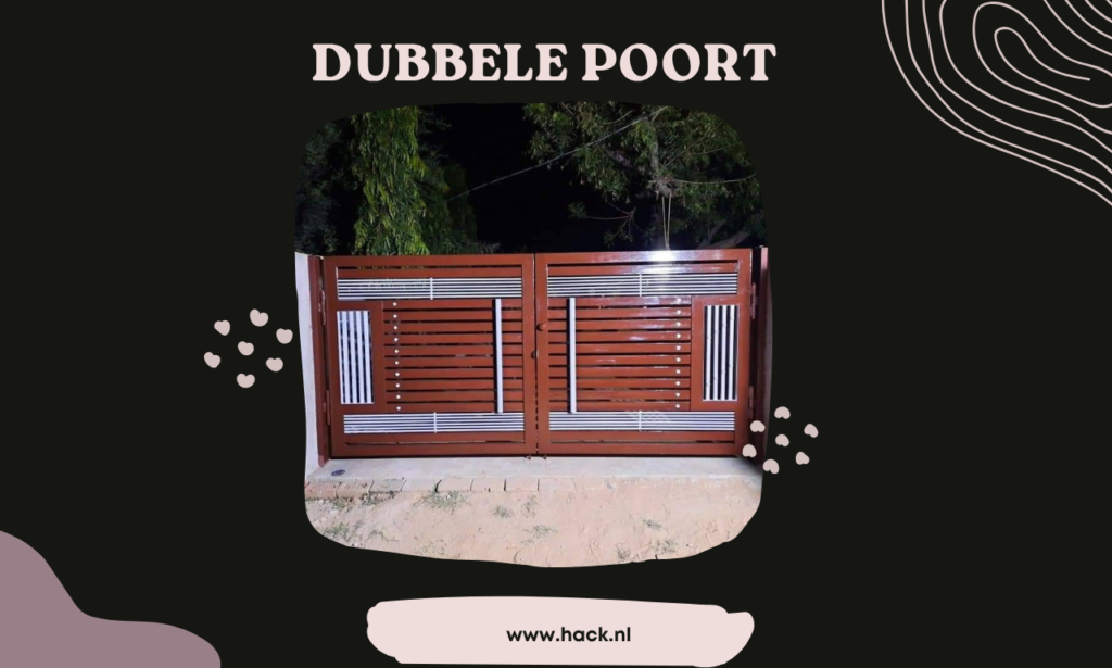 dubbele poort