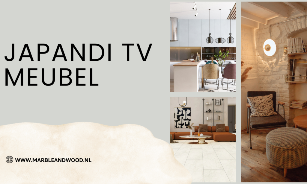 Japandi TV meubel