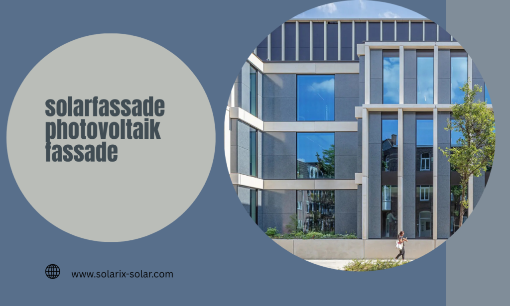 solarfassade photovoltaik fassade